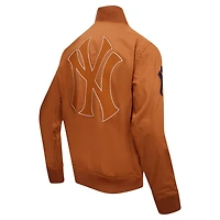 Pro Standard New York Yankees Paint The City Twill Full-Zip Jacket