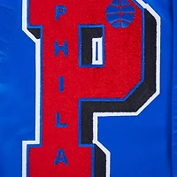 Pro Standard Philadelphia 76ers Sublimated Satin Full-Snap Jacket