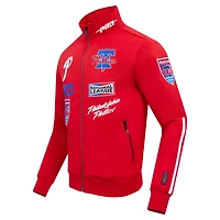 Pro Standard Philadelphia Phillies Fast Lane Full-Zip Track Jacket