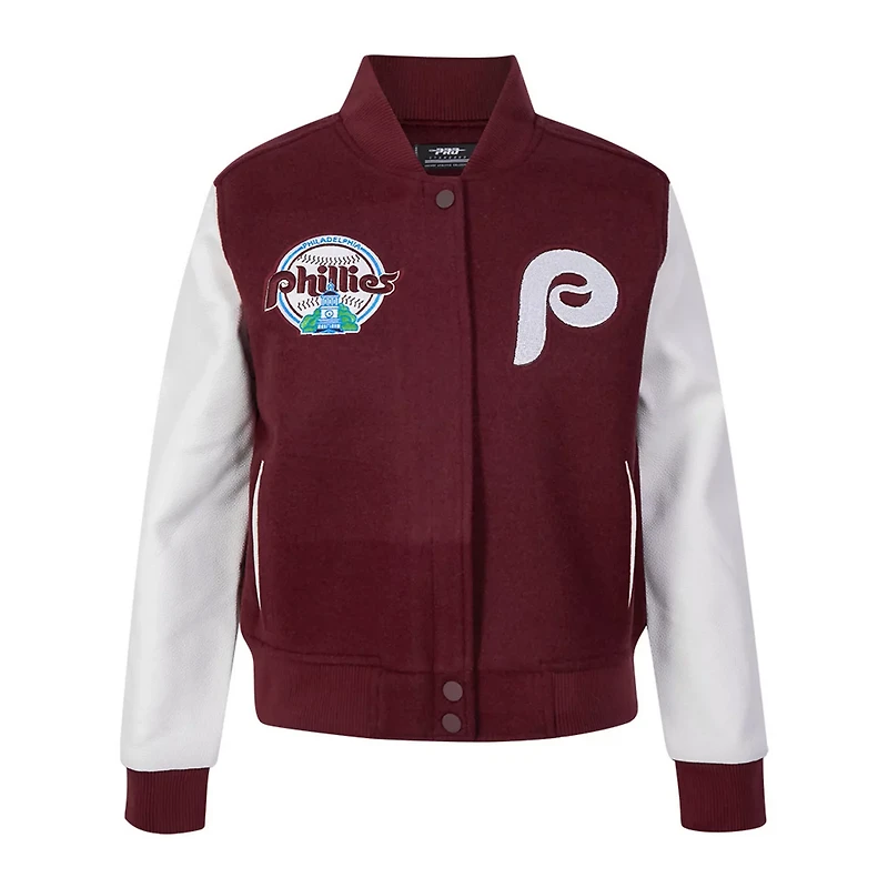 Pro Standard Philadelphia Phillies Game Day Classics Varsity Jacket
