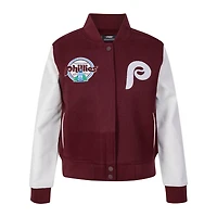 Pro Standard Philadelphia Phillies Game Day Classics Varsity Jacket