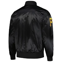 Pro Standard Pittsburgh Pirates Wordmark Satin Full-Snap Jacket
