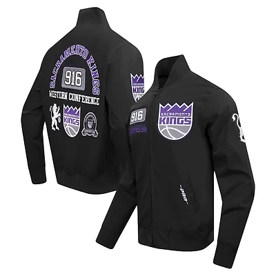 Pro Standard Sacramento Kings Area Code Twill Full-Zip Jacket