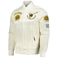 Pro Standard San Diego Padres Cooperstown Collection Pinstripe Retro Classic Satin Full-Snap Jacket