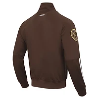 Pro Standard San Diego Padres Fast Lane Full-Zip Track Jacket