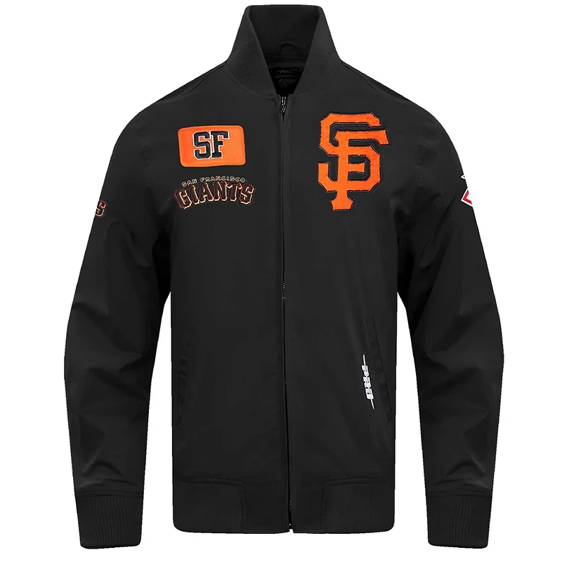Pro Standard San Francisco Giants Area Code Twill Full-Zip Jacket