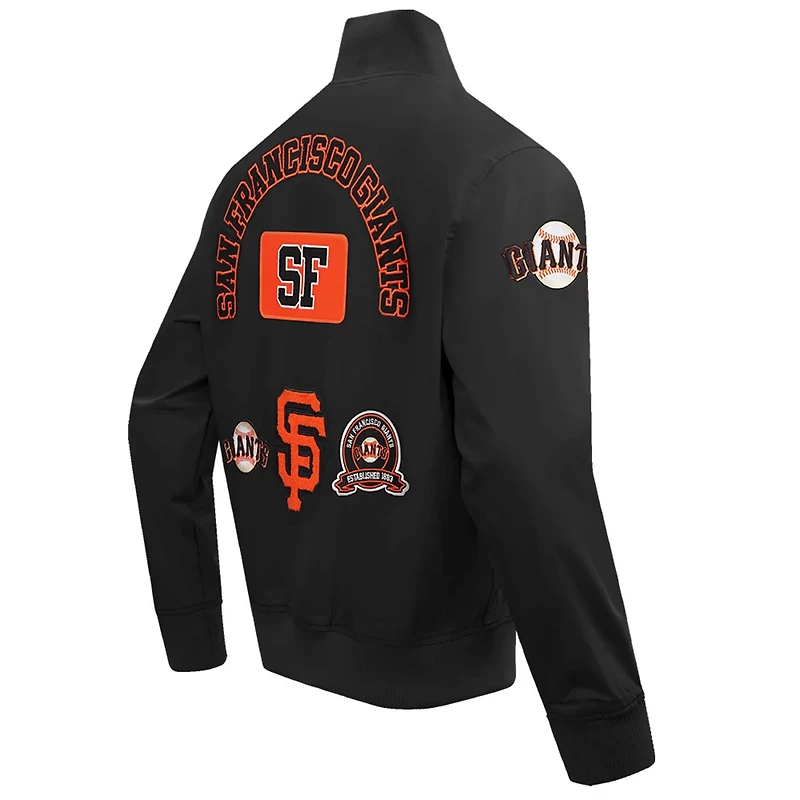 Pro Standard San Francisco Giants Area Code Twill Full-Zip Jacket