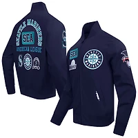 Pro Standard Seattle Mariners Area Code Twill Full-Zip Jacket