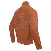 Pro Standard St Louis Cardinals Paint The City Twill Full-Zip Jacket