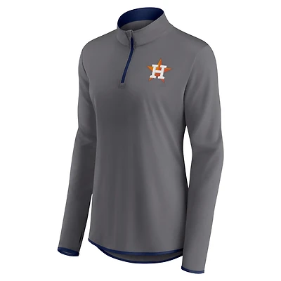 Profile Houston Astros Plus Quarter-Zip Jacket
