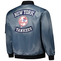 Profile New York Yankees Big  Tall Full-Zip Bomber Jacket