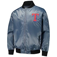 Profile Texas Rangers Big  Tall Full-Zip Bomber Jacket