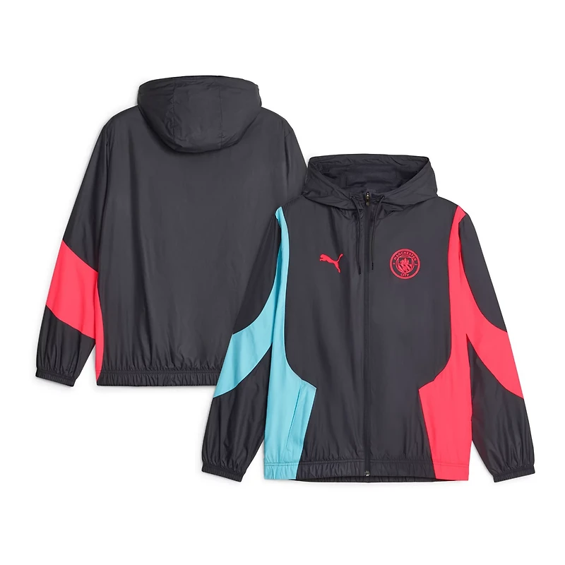 Puma Manchester City 2023/24 Pre-Match Anthem Full-Zip Hoodie Jacket