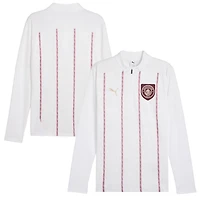Puma Manchester City 2024 25 Pre-Match Quarter-Zip Top