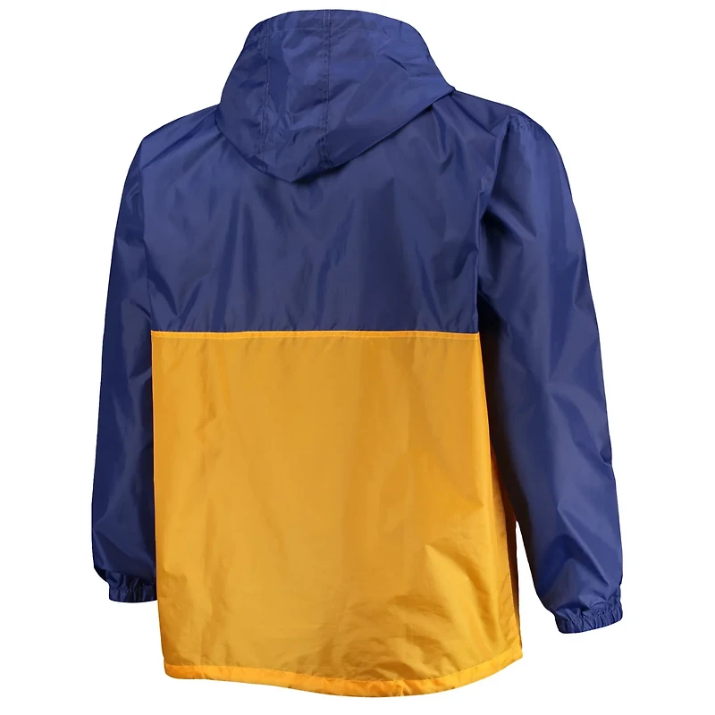 St Louis s Big  Tall Anorak Half-Zip Pullover Hoodie