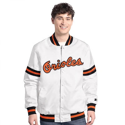 Starter Baltimore Orioles Cooperstown Scout Full-Snap Varsity Jacket