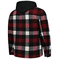 Starter Black St Louis Cardinals Sherpa Full-Zip Hoodie Jacket