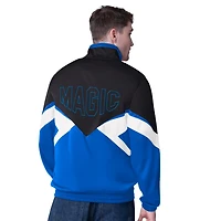 Starter Blue Orlando Magic Rush Applique Full-Zip Track Jacket