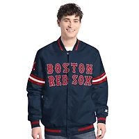 Starter Boston Red Sox Scout Full-Snap Varsity Jacket