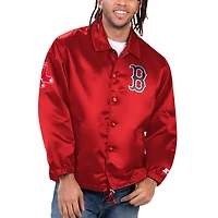 Starter Boston Sox Option Route Satin Full-Snap Jacket