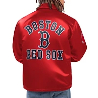 Starter Boston Sox Option Route Satin Full-Snap Jacket