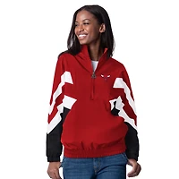 Starter Chicago Bulls Renegade Oxford Half-Zip Jacket