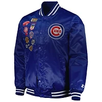 Starter Chicago Cubs Patch Full-Snap Jacket