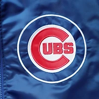 Starter Chicago Cubs The Captain II Full-Zip Varsity Jacket