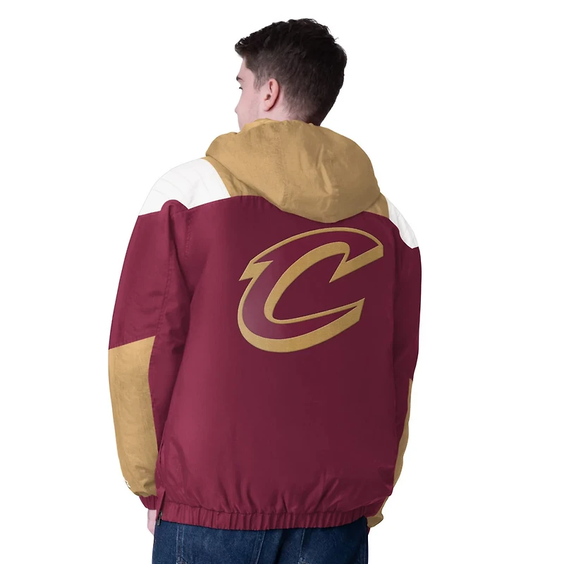 Starter Cleveland Cavaliers Charger Half-Zip Pullover Jacket