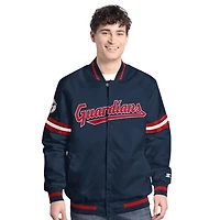 Starter Cleveland Guardians Scout Full-Snap Varsity Jacket