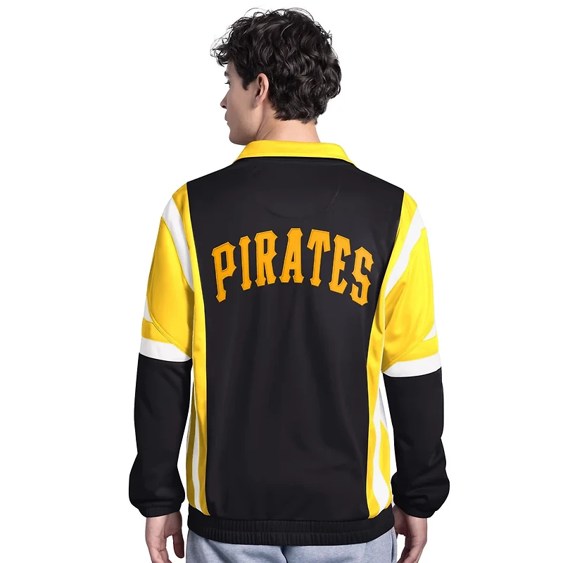 Starter Gold Pittsburgh Pirates Contender Tricot Full-Zip Track Jacket