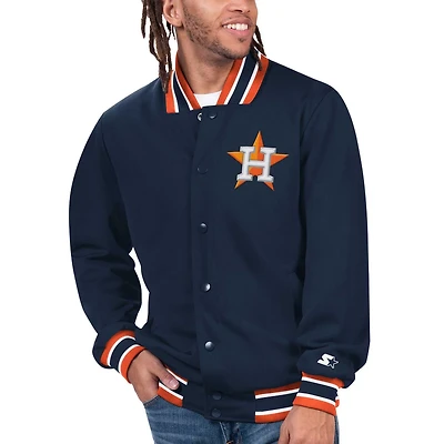 Starter Houston Astros Secret Weapon Full-Snap Jacket