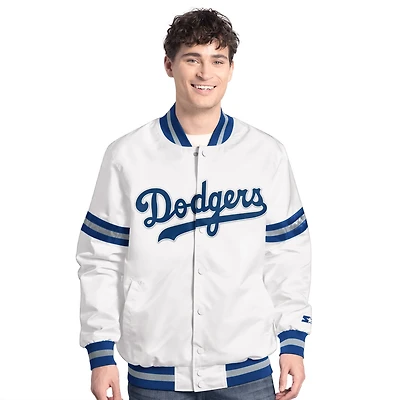 Starter Los Angeles Dodgers Cooperstown Scout Full-Snap Varsity Jacket