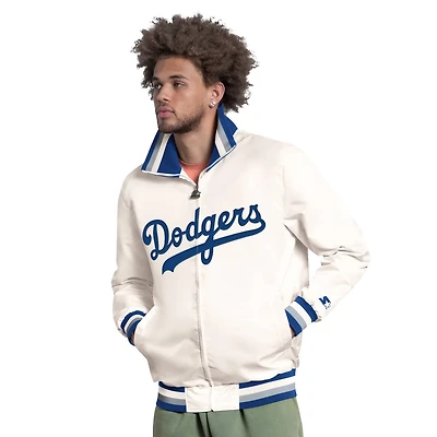 Starter Los Angeles Dodgers The Captain Cooperstown Logo Full-Zip Varsity Jacket