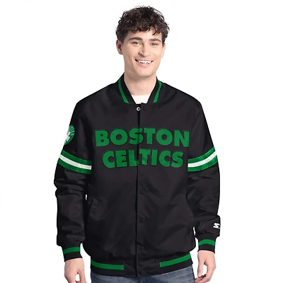 Starter Men's Boston Celtics Varsity Full-Snap Jacket