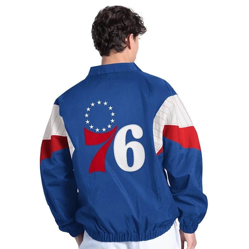 Starter Philadelphia 76ers Yard Line Full-Zip Jacket
