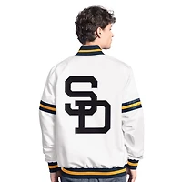 Starter San Diego Padres Cooperstown Scout Full-Snap Varsity Jacket