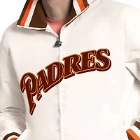 Starter San Diego Padres The Captain Cooperstown Logo Full-Zip Varsity Jacket