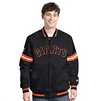 Starter San Francisco Giants Scout Full-Snap Varsity Jacket