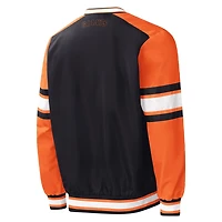 Starter San Francisco Giants Yardline V-Neck Pullover Windbreaker