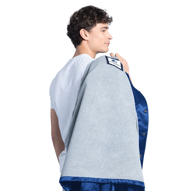 Starter Seattle Mariners Cooperstown Collection Point Man Full-Snap Coaches Jacket