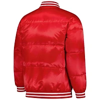 Starter St Louis Cardinals Full-Snap Satin Jacket