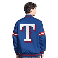Starter Texas Rangers Scout Full-Snap Varsity Jacket