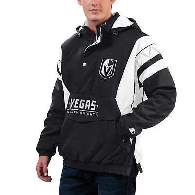 Starter Vegas Golden Knights Home Team Half-Zip Hoodie Jacket