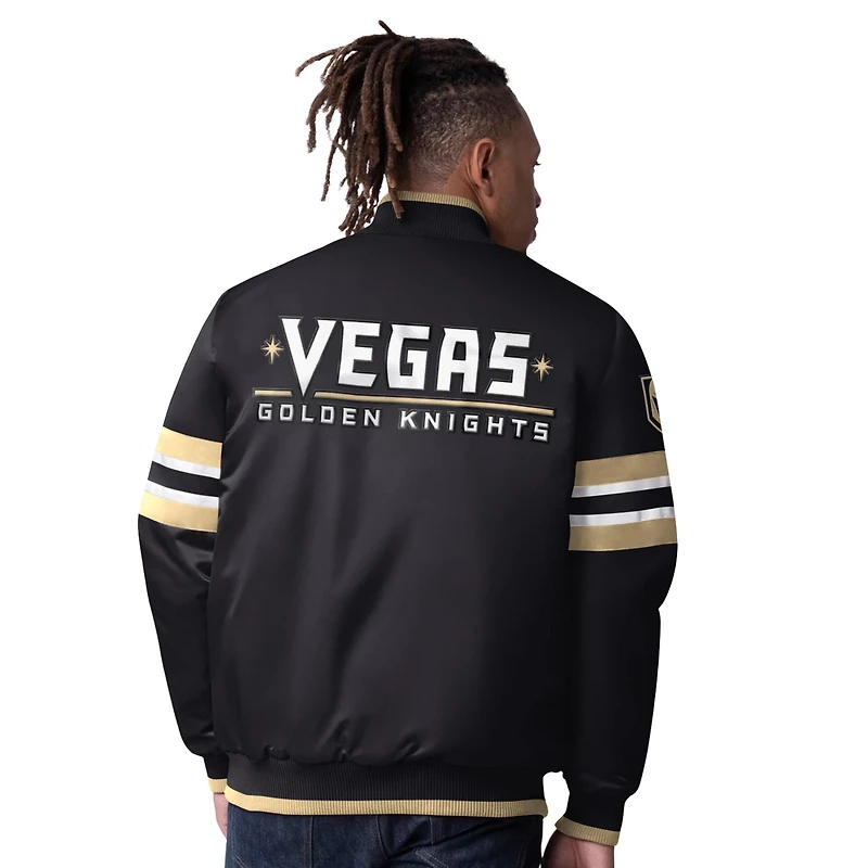 Starter Vegas Golden Knights Scout I Full-Snap Varsity Jacket