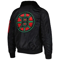 Starter x Ty Mopkins Boston Bruins History Month Varsity Full-Zip Jacket