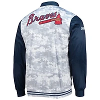 Stitches Atlanta Braves Camo Full-Zip Jacket