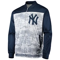 Stitches New York Yankees Camo Full-Zip Jacket