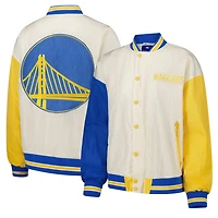 Terez Golden State Warriors Full-Snap Bomber Jacket