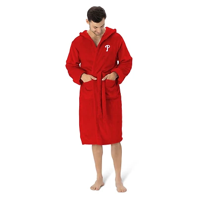 The Northwest Group Philadelphia Phillies Hooded Silk Touch Robe